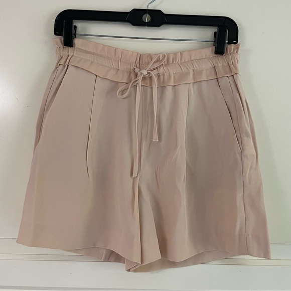 New! Reiss Reni ruffle pull-on shorts pink nwot 30226 - Picture 8 of 12